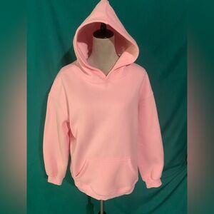 Women’s Cozy Light Pink Pullover Hoodie, NWOT